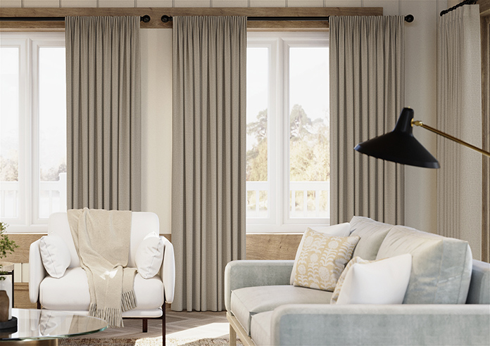 Erin, Cream - Made to Measure Curtains - Image 3